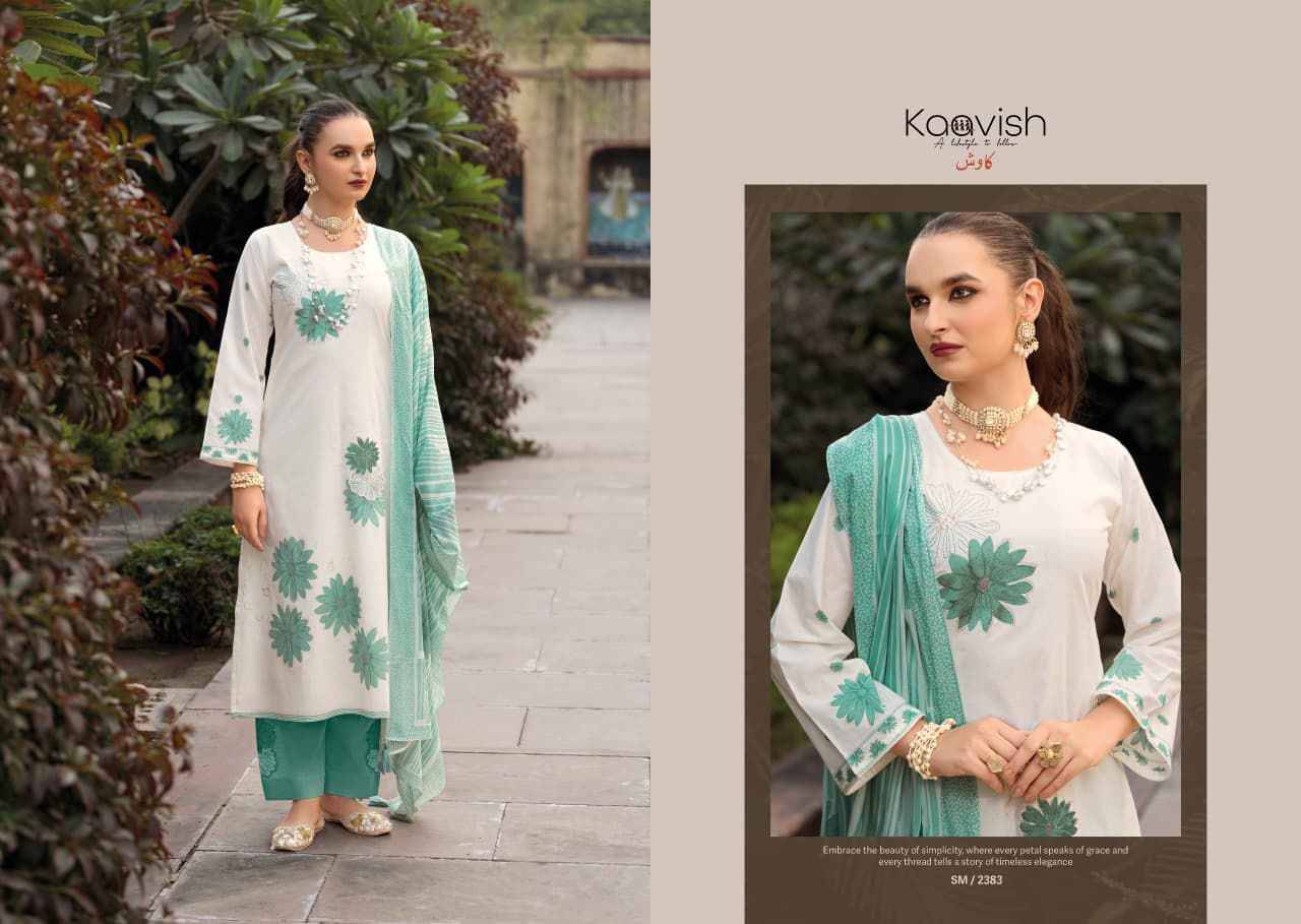 SUMMER-LUXE By Kaavish 2381 to 2384 Series Beautiful Festive Suits Stylish Colorful Fancy Casual Wear & Ethnic Wear PURE LWAN COTTON Print Dresses At Wholesale Price